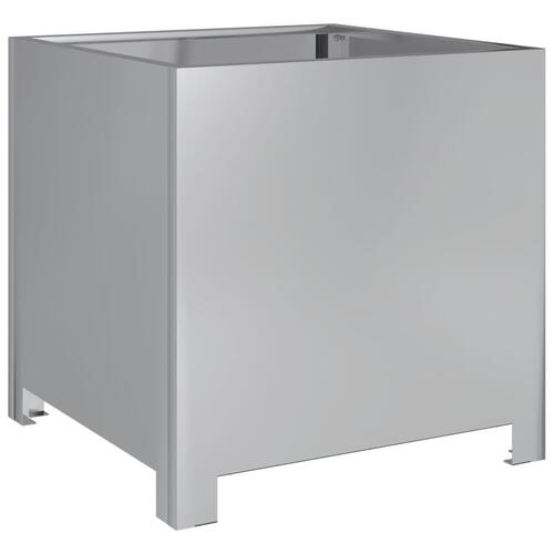 Plantekrukke 40x40x40 cm galvaniseret stål