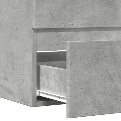 Badeværelsesskab 60 x 38,5 x 45 cm - betongrå