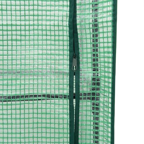 Højbed med overtræk og hjul 80x50x182 cm rattan-look