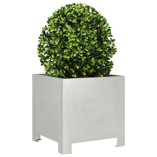 Plantekrukke 30x30x30 cm rustfrit stål