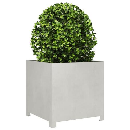 Plantekrukke 50x50x50 cm rustfrit stål