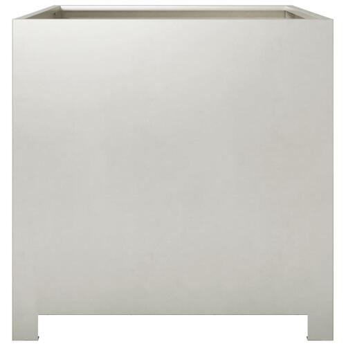 Plantekrukke 50x50x50 cm rustfrit stål