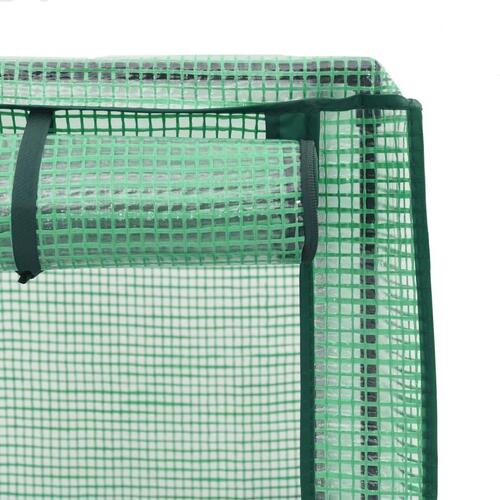 Højbed med overtræk og hjul 80x50x182 cm rattan-look