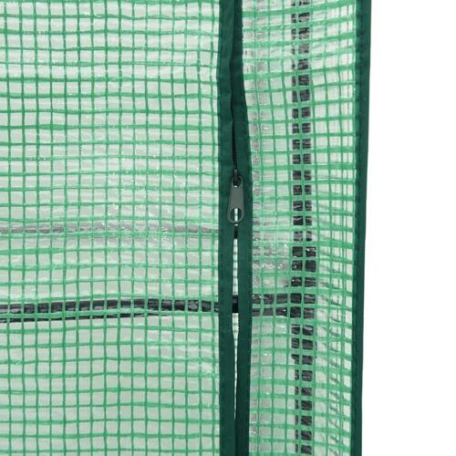 Højbed med overtræk og hjul 80x50x182 cm rattan-look