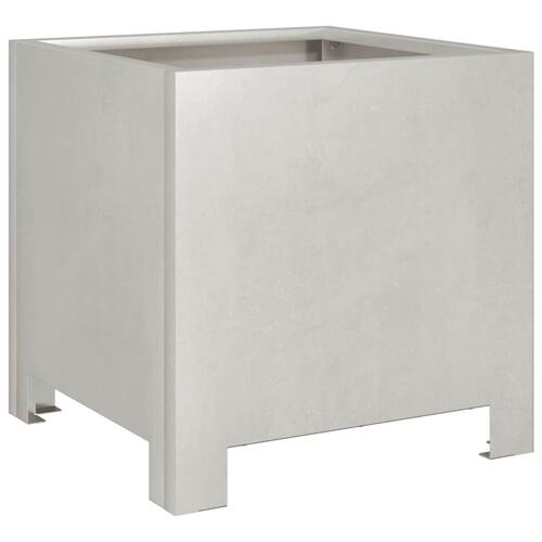 Plantekrukker 2 stk. 30x30x30 cm rustfrit stål