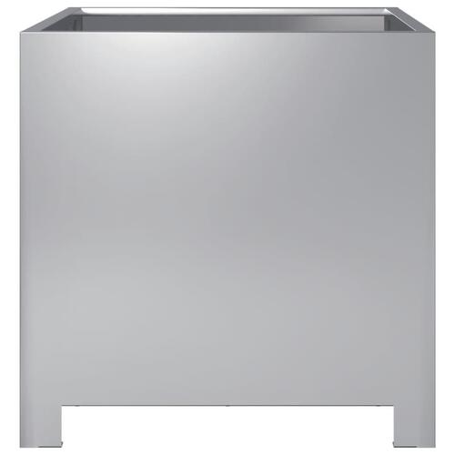 Plantekrukker 2 stk. 40x40x40 cm galvaniseret stål