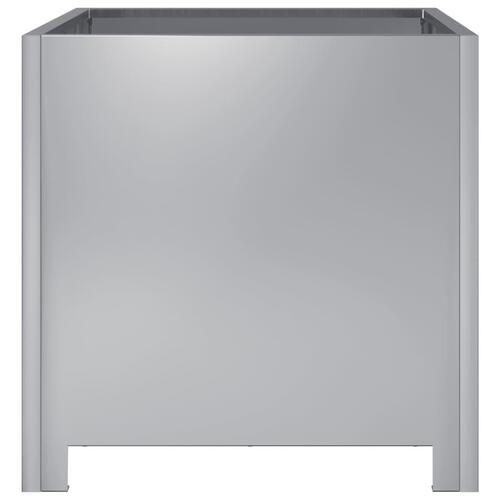 Plantekrukker 2 stk. 40x40x40 cm galvaniseret stål