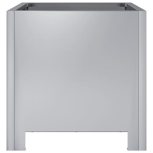 Plantekrukker 2 stk. 30x30x30 cm galvaniseret stål