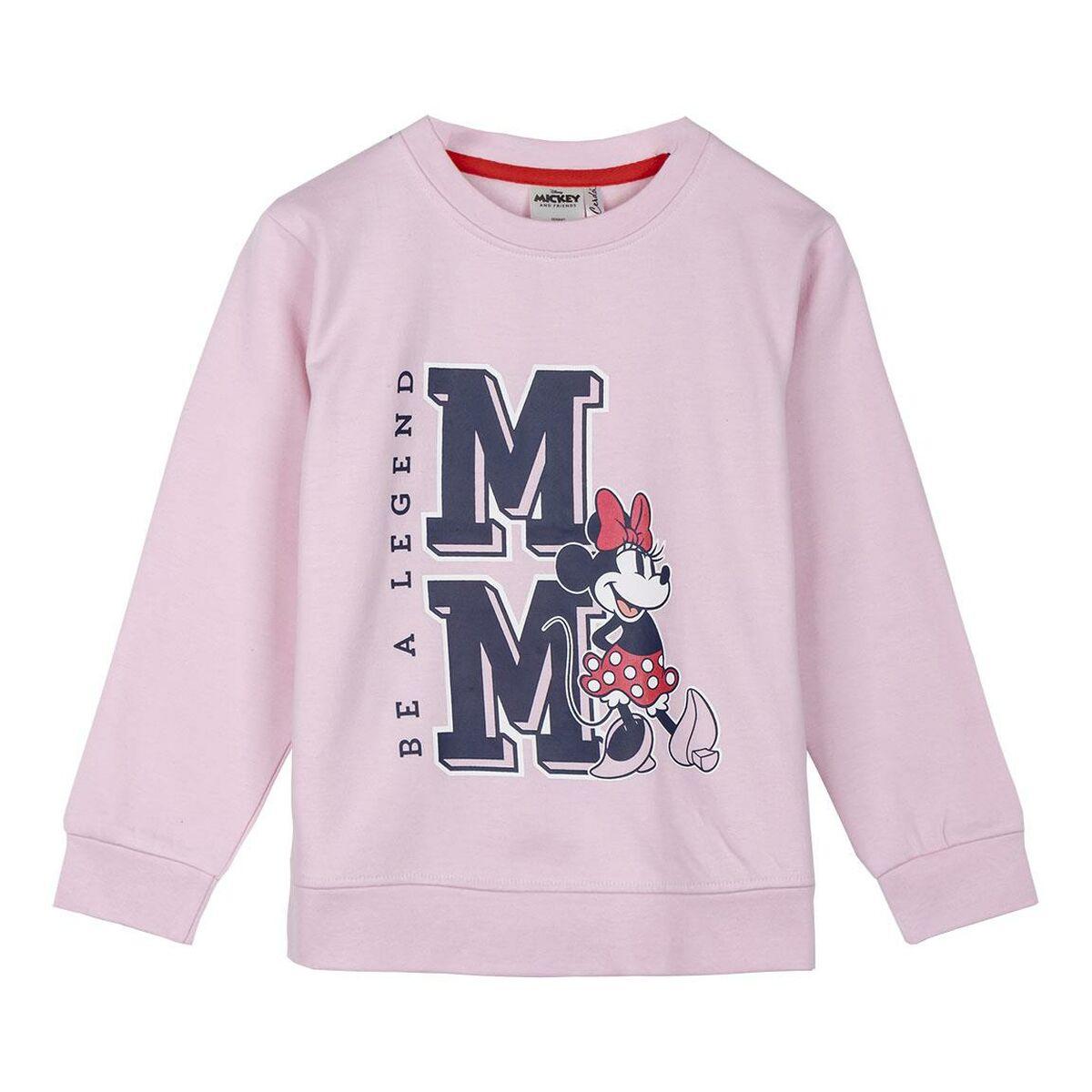 Minnie Mouse Sweatshirt Til Piger Pink 5 år