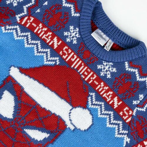Unisex Trøje Spider-Man Blå 6 år