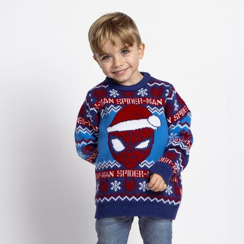 Unisex Trøje Spider-Man Blå 4 år