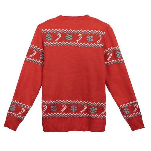 Trøje til Mænd Stitch Rød XXL