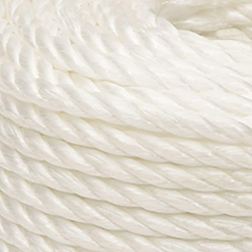 Arbejdsreb 16 mm 50 m i polypropylen - hvid