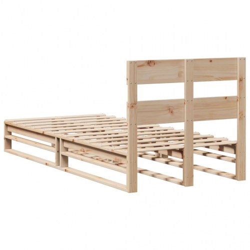 Sengeramme 75x190 cm i massivt fyrretræ