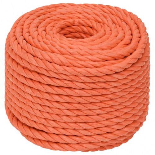 Arbejdsreb 16 mm 50 m - orange