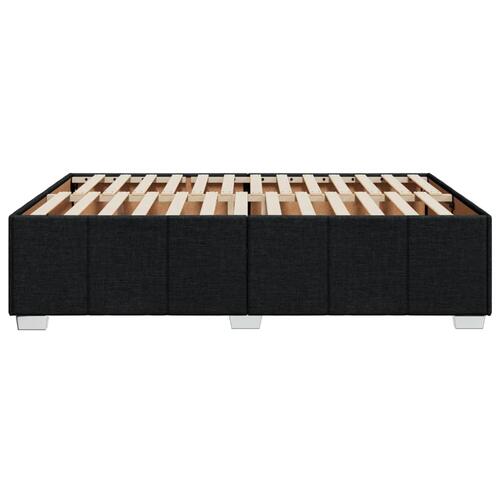 Sengeramme uden madras 140x190 cm stof sort
