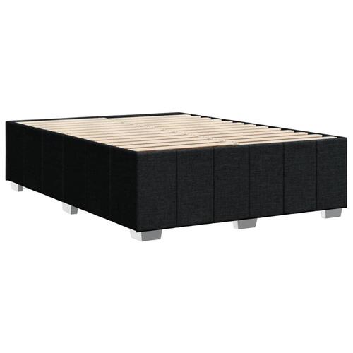Sengeramme uden madras 140x190 cm stof sort