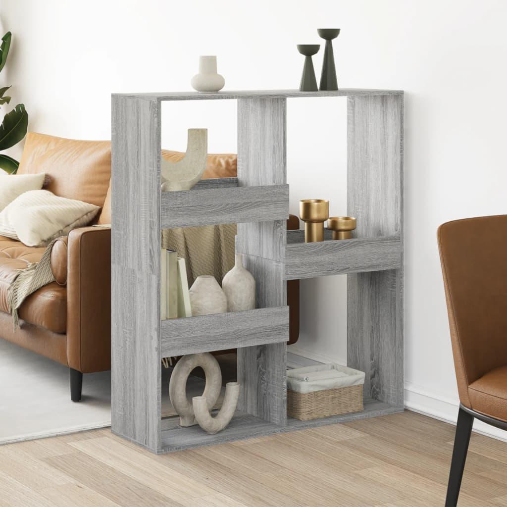 Rumdeler 100x33x115 Konstrueret Træ Grå Sonoma
