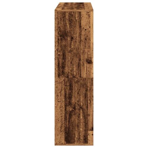 Rumdeler 100x33x115 cm konstrueret træ antikt træ