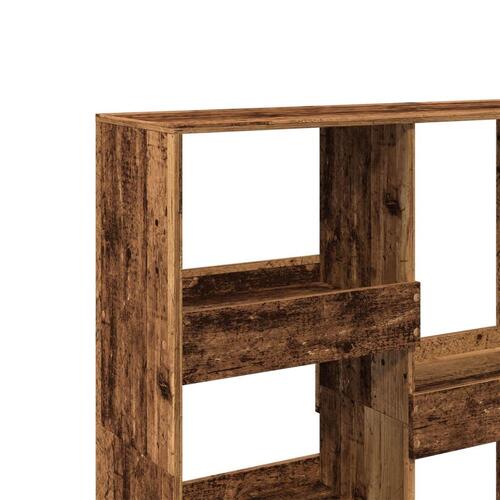 Rumdeler 100x33x115 cm konstrueret træ antikt træ
