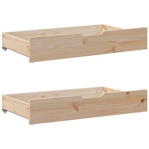 Sengeramme uden madras 90x200 cm massivt fyrretræ