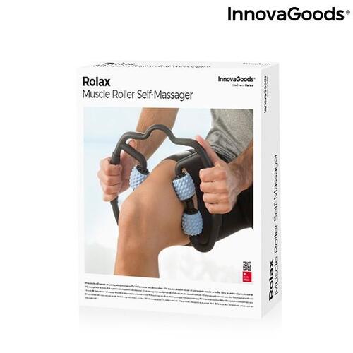 Selvmassager til muskler med ruller Rolax InnovaGoods
