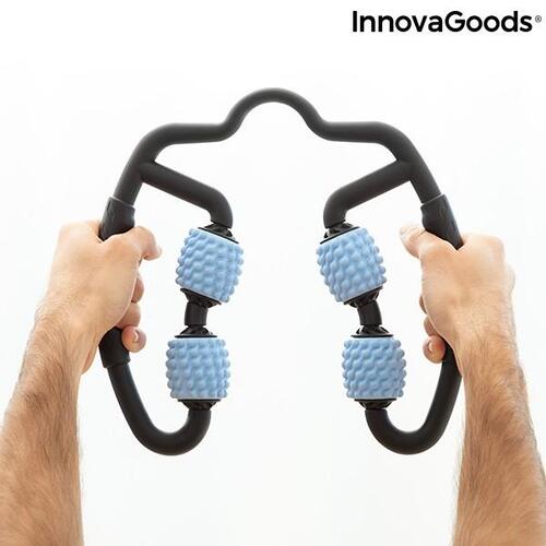Selvmassager til muskler med ruller Rolax InnovaGoods