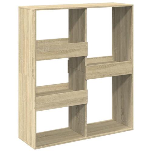Rumdeler 100x33x115 cm konstrueret træ sonoma-eg