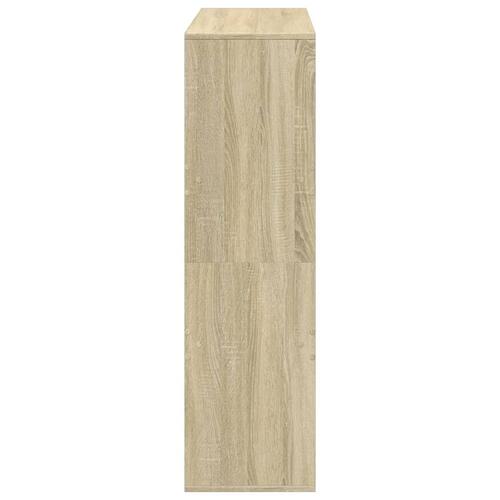 Rumdeler 100x33x115 cm konstrueret træ sonoma-eg