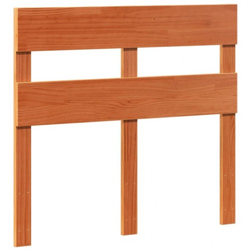 Sengeramme uden madras 90 x 190 cm i massivt fyrretræ - gyldenbrun