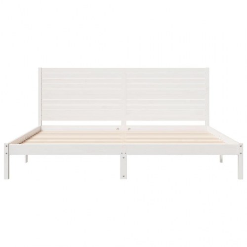 Ekstra lang sengeramme uden madras 180x220 cm massivt træ