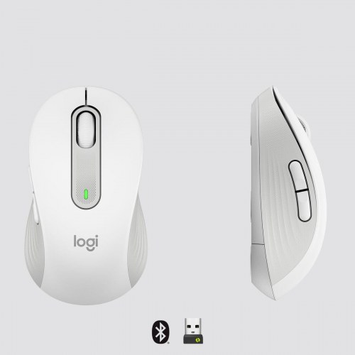 Logitech Signature M650 trådløs mus - Hvid