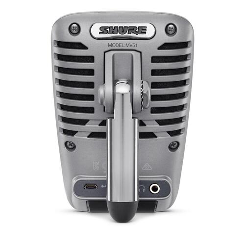 Mikrofon Shure MOTIVMV51 Grå