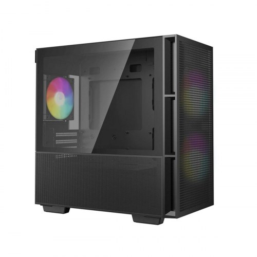 DEEPCOOL CH360 ATX semi-tårn - sort med RGB-belysning