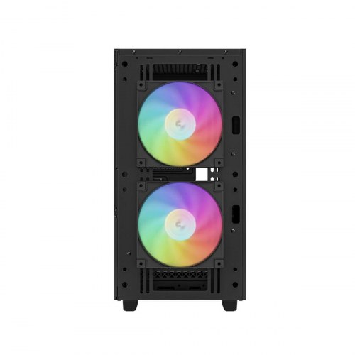 DEEPCOOL CH360 ATX semi-tårn - sort med RGB-belysning