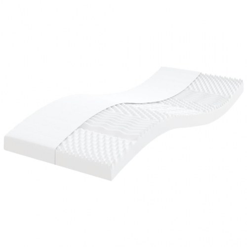 Daybed med udtræk og madrasser 100x200 cm - stof, gråbrun