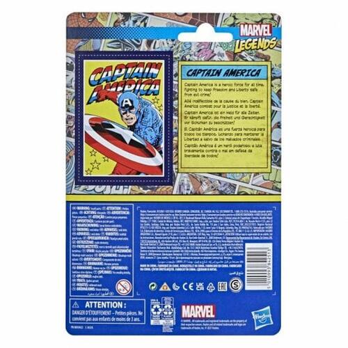 Action Figurer Marvel Legends Retro Series: Captain America
