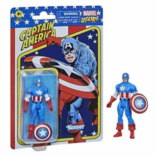 Action Figurer Marvel Legends Retro Series: Captain America