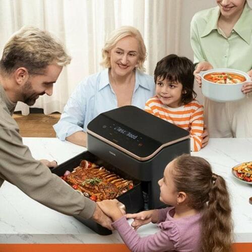 Airfryer Cosori Cosori Dual Basket Twinfry Chef Edition Sort 10 L