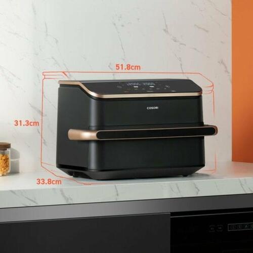 Airfryer Cosori Cosori Dual Basket Twinfry Chef Edition Sort 10 L