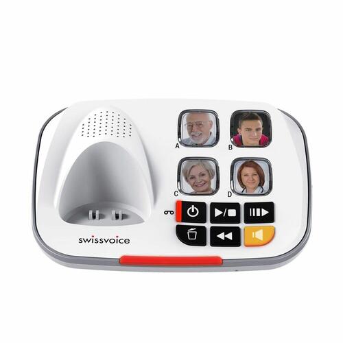Trådløs telefon Swiss Voice ATL1423983 Blå Hvid