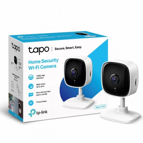 Overvågningskamera Wi‑Fi TP-Link Tapo C100 1080p (indendørs)