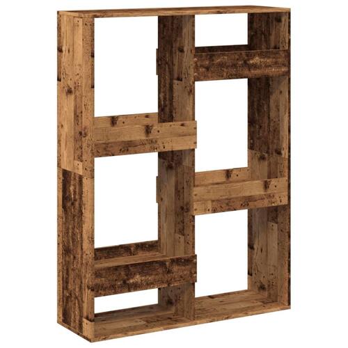 Rumdeler 100x33x135 cm konstrueret træ antikt træ