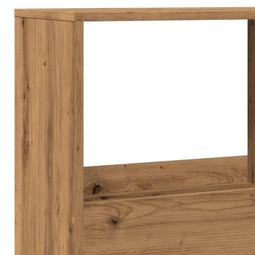 Rumdeler 100x33x155,5 cm konstrueret træ kunsteg