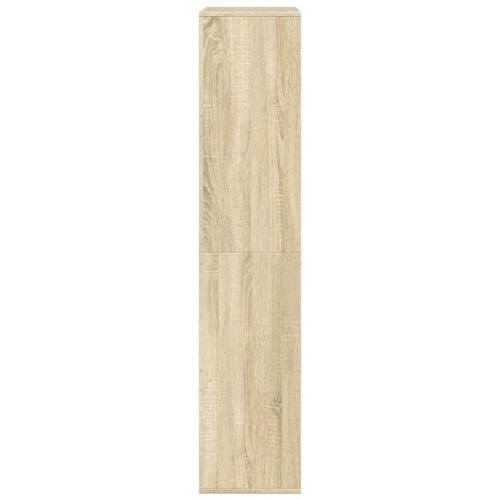 Rumdeler 100x33x155,5 cm konstrueret træ sonoma-eg