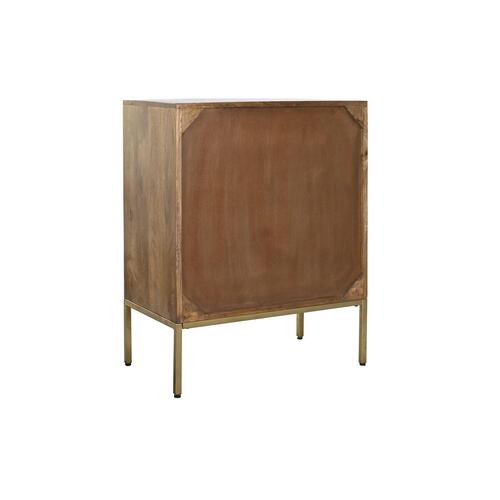 Kommode Metal Mangotræ (70 x 40 x 90 cm)