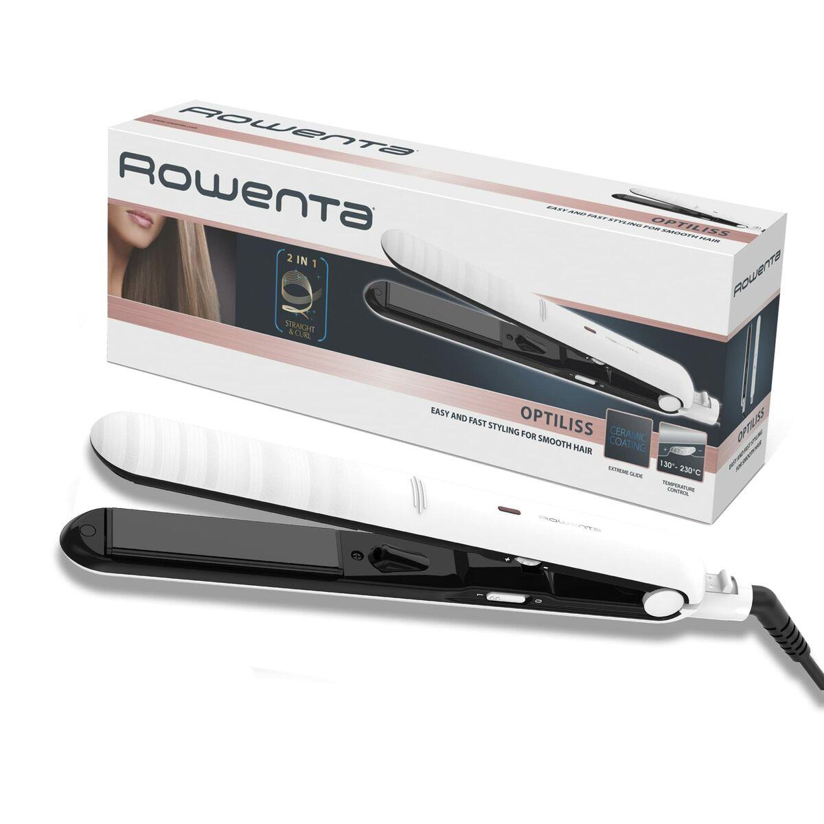 Glattejern Rowenta Sf3210 Optiliss Hvid Sort Hvid