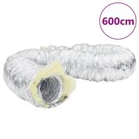 Ventilationsslange 6 m Ø15 cm isoleret aluminium