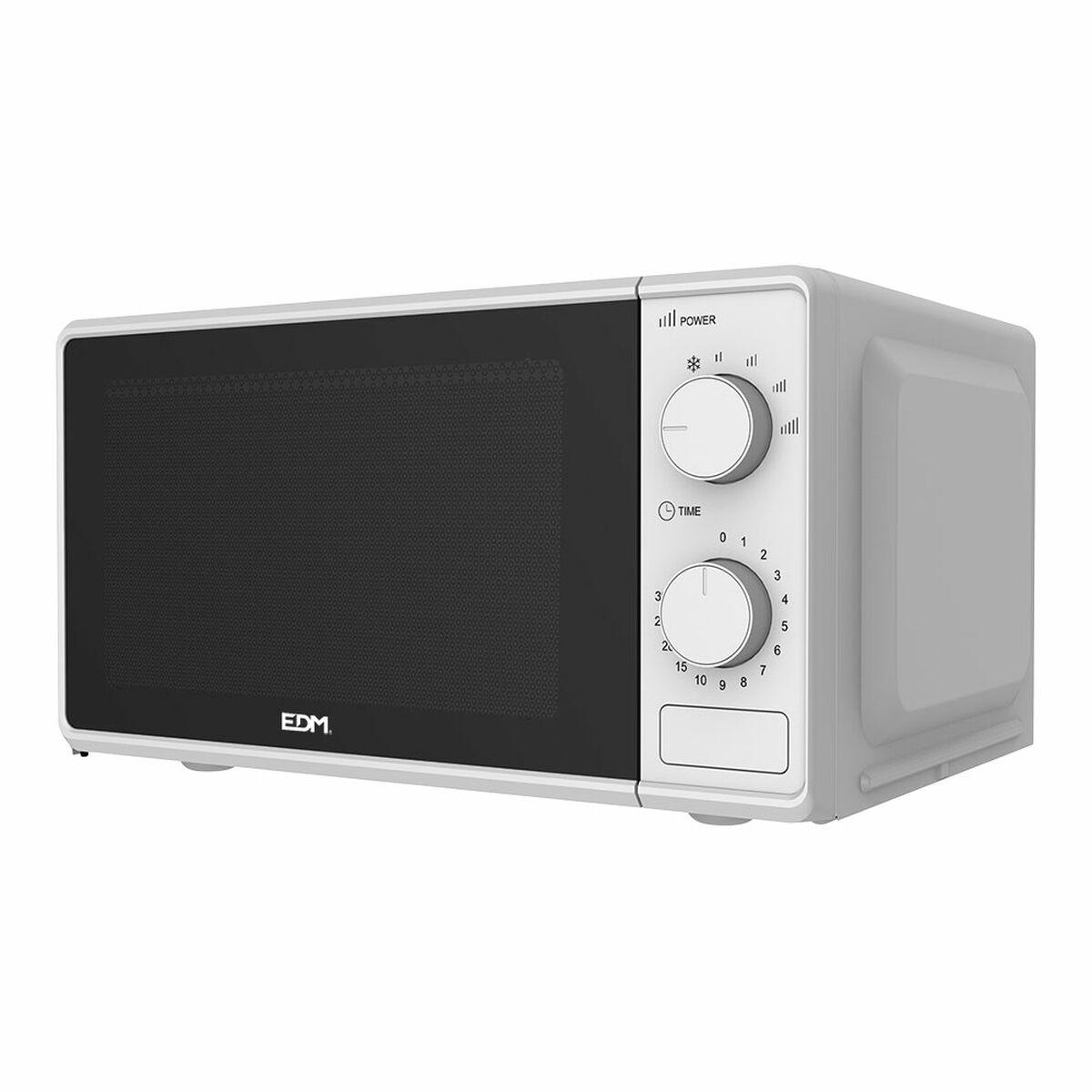 Mikrobølgeovn EDM 07399 2024 Hvid 700 W 20 L