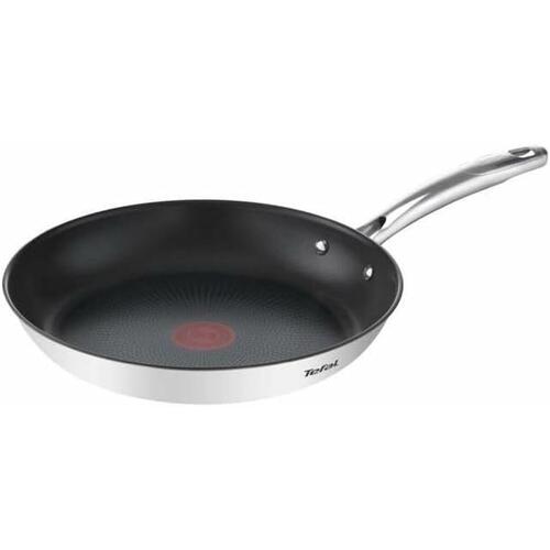 Stegepande Tefal Sort Stål Rustfrit stål Ø 28 cm (2 enheder)